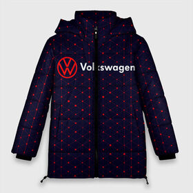 Женская зимняя куртка 3D с принтом VOLKSWAGEN Фольксваген в Белгороде, верх — 100% полиэстер; подкладка — 100% полиэстер; утеплитель — 100% полиэстер | длина ниже бедра, силуэт Оверсайз. Есть воротник-стойка, отстегивающийся капюшон и ветрозащитная планка. 

Боковые карманы с листочкой на кнопках и внутренний карман на молнии | auto | logo | moto | symbol | volkswagen | авто | автомобиль | гонки | знак | лого | логотип | логотипы | марка | машина | мото | символ | символы | фольксваген