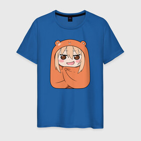 Мужская футболка хлопок с принтом Himouto! Umaru-chan  в Белгороде, 100% хлопок | прямой крой, круглый вырез горловины, длина до линии бедер, слегка спущенное плечо. | anime himouto | anime umaru | himoto | himouto | himouto umaru | himouto umaru chan | umaru | umaru chan | аниме | аниме умару | аниме химото | двуличная сестренка умару | умару | химото | химото умару тян