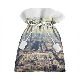 Подарочный 3D мешок с принтом Париж в Белгороде, 100% полиэстер | Размер: 29*39 см | город | париж | улицы города | франция | эйфелевая башня