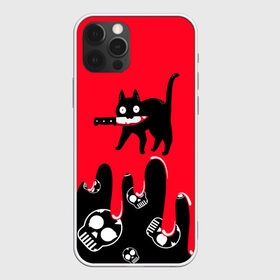 Чехол для iPhone 12 Pro Max с принтом WHAT CAT в Белгороде, Силикон |  | art | black | black cat | cat | dark | dark cat | halloween | what | what cat | what mem | арт | кот | кот арт | кот мем | мем | нож | праздник | прикол | прикольный кот | убица | хэллоуин | чёрный | чёрный кот | что | что мем