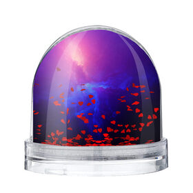 Снежный шар с принтом Туманность в Белгороде, Пластик | Изображение внутри шара печатается на глянцевой фотобумаге с двух сторон | вселенная | космос | краски | плазма | туманность