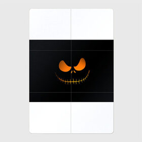 Магнитный плакат 2Х3 с принтом Зловещая улыбка в Белгороде, Полимерный материал с магнитным слоем | 6 деталей размером 9*9 см | halloween | злая улыбка | праздник | страшный праздник | хэллоуин