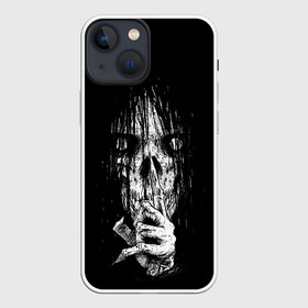 Чехол для iPhone 13 mini с принтом Halloween в Белгороде,  |  | 31 октября | halloween | halowen | ведьма | день всех святых | джек | костюм | кровь | лого | монстр | надпись | праздник | приведение | призрак | светильник | символ | страшная | тыква | ужасы | хеллоуин | хеллуин