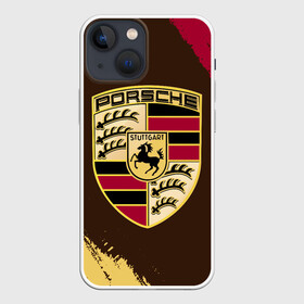 Чехол для iPhone 13 mini с принтом PORSCHE   Порше в Белгороде,  |  | auto | logo | moto | porsche | porshe | symbol | авто | автомобиль | гонки | знак | лого | логотип | логотипы | марка | машина | мото | порш | порше | символ | символы