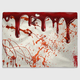 Плед 3D с принтом Стекающая кровь в Белгороде, 100% полиэстер | закругленные углы, все края обработаны. Ткань не мнется и не растягивается | Тематика изображения на принте: 2020 | blood | halloween | капли | кровавый | кровь | пятна | следы | стекающая | хэллоуин | хэлоуин