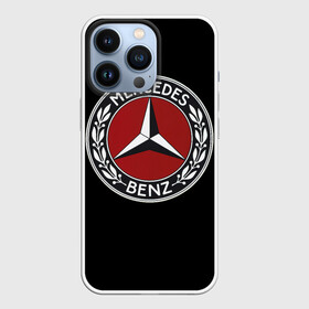 Чехол для iPhone 13 Pro с принтом Значок Mercedes в Белгороде,  |  | mercedes | значки | лого | машины | мерседес