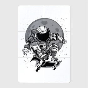Магнитный плакат 2Х3 с принтом Космический скейт в Белгороде, Полимерный материал с магнитным слоем | 6 деталей размером 9*9 см | арт | астронавт | звезда | звёзды | космический отдых | космонавт | космос | ночь | рисунок | скафандр | скейт | скейтборд