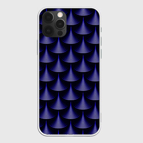 Чехол для iPhone 12 Pro Max с принтом Scales в Белгороде, Силикон |  | abstraction | illusion | pattern | purple | scales | shapes | shimmer | texture | waves | абстракция | волны | иллюзия | паттерн | переливаеться | текстура | фиолетовый | формы | чешуя