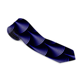 Галстук 3D с принтом Scales в Белгороде, 100% полиэстер | Длина 148 см; Плотность 150-180 г/м2 | abstraction | illusion | pattern | purple | scales | shapes | shimmer | texture | waves | абстракция | волны | иллюзия | паттерн | переливаеться | текстура | фиолетовый | формы | чешуя
