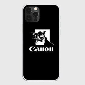 Чехол для iPhone 12 Pro Max с принтом Canon в Белгороде, Силикон |  | Тематика изображения на принте: canon | кэнон | линза | снимок | фото | фотоаппарат | фотограф | фотографер | фотография | фоточки