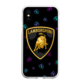 Чехол для iPhone XS Max матовый с принтом LAMBORGHINI Ламборгини в Белгороде, Силикон | Область печати: задняя сторона чехла, без боковых панелей | auto | lambo | lamborghini | logo | moto | symbol | авто | автомобиль | гонки | знак | ламбо | ламборгини | ламборджини | лого | логотип | логотипы | марка | машина | мото | символ | символы