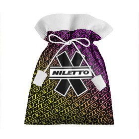 Подарочный 3D мешок с принтом НИЛЕТТО / Niletto в Белгороде, 100% полиэстер | Размер: 29*39 см | hip | hop | logo | music | nileto | niletto | rap | знак | лого | логотип | логотипы | любимка | музыка | музыкант | нилето | нилетто | рэп | символ | символы | хип | хоп