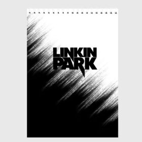 Скетчбук с принтом Linkin Park в Белгороде, 100% бумага
 | 48 листов, плотность листов — 100 г/м2, плотность картонной обложки — 250 г/м2. Листы скреплены сверху удобной пружинной спиралью | linkin park | music | rok | брэд делсон | гитара | джо хан | кайл кристнер | линкин парк | майк шинода | марк уэйкфилд | музыка | роб бурдон | рок | феникс фаррелл | честер беннингтон