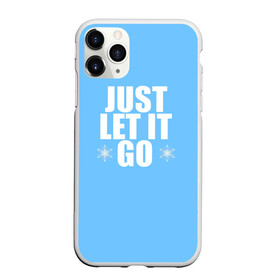 Чехол для iPhone 11 Pro матовый с принтом Just Let it go. Frozen в Белгороде, Силикон |  | elsa | frozen | just let it go | холодное сердце