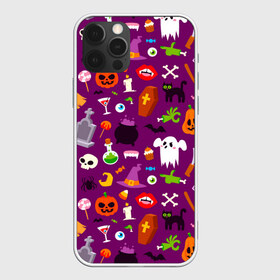 Чехол для iPhone 12 Pro Max с принтом Halloween в Белгороде, Силикон |  | 31 октября | halloween | halowen | ведьма | день всех святых | джек | костюм | кровь | лого | монстр | надпись | праздник | приведение | призрак | светильник | символ | страшная | тыква | ужасы | хеллоуин | хеллуин