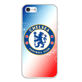 Чехол для iPhone 5/5S матовый с принтом CHELSEA F.C. / ЧЕЛСИ в Белгороде, Силикон | Область печати: задняя сторона чехла, без боковых панелей | chelsea | club | footbal | logo | знак | клуб | логотип | логотипы | символ | символы | форма | футбол | футбольная | футбольный | челси