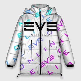 Женская зимняя куртка 3D с принтом EVE ONLINE ИВ ОНЛАЙН в Белгороде, верх — 100% полиэстер; подкладка — 100% полиэстер; утеплитель — 100% полиэстер | длина ниже бедра, силуэт Оверсайз. Есть воротник-стойка, отстегивающийся капюшон и ветрозащитная планка. 

Боковые карманы с листочкой на кнопках и внутренний карман на молнии | echo | echoes | eve | game | games | logo | online | space | ев онлайн | ев эхо | еве | ив онлайн | ив эхо | игра | игры | космос | лого | логотип | логотипы | онлайн | символ | символы | эхо | эхос