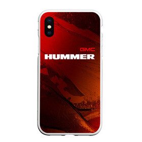 Чехол для iPhone XS Max матовый с принтом HUMMER Хаммер в Белгороде, Силикон | Область печати: задняя сторона чехла, без боковых панелей | auto | gmc | humer | hummer | logo | moto | symbol | авто | автомобиль | гонки | знак | лого | логотип | логотипы | марка | машина | мото | символ | символы | хамер | хаммер