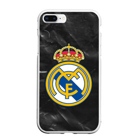 Чехол для iPhone 7Plus/8 Plus матовый с принтом REAL MADRID / РЕАЛ МАДРИД в Белгороде, Силикон | Область печати: задняя сторона чехла, без боковых панелей | football | logo | madrid | real | realmadrid | sport | клуб | лого | логотип | логотипы | мадрид | реал | реалмадрид | символ | символы | спорт | форма | футбол | футбольная