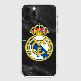 Чехол для iPhone 12 Pro Max с принтом REAL MADRID РЕАЛ МАДРИД в Белгороде, Силикон |  | Тематика изображения на принте: football | logo | madrid | real | realmadrid | sport | клуб | лого | логотип | логотипы | мадрид | реал | реалмадрид | символ | символы | спорт | форма | футбол | футбольная