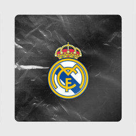 Магнит виниловый Квадрат с принтом REAL MADRID / РЕАЛ МАДРИД в Белгороде, полимерный материал с магнитным слоем | размер 9*9 см, закругленные углы | Тематика изображения на принте: football | logo | madrid | real | realmadrid | sport | клуб | лого | логотип | логотипы | мадрид | реал | реалмадрид | символ | символы | спорт | форма | футбол | футбольная