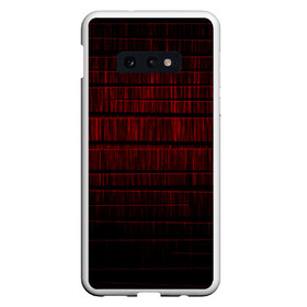 Чехол для Samsung S10E с принтом Dark and Red в Белгороде, Силикон | Область печати: задняя сторона чехла, без боковых панелей | abstraction | cracks | dark | lines | red | stone | stripes | surface | texture | абстракция | каменный | красный | линии | поверхность | полосы | текстура | темный | трещины