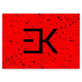 Поздравительная открытка с принтом ЕГОР КРИД в Белгороде, 100% бумага | плотность бумаги 280 г/м2, матовая, на обратной стороне линовка и место для марки
 | black | egor | hip | hop | kreed | krid | logo | music | rap | star | егор | крид | лого | логотип | логотипы | музыка | музыкант | певец | рэп | символ | символы | хипхоп