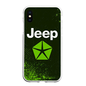 Чехол для iPhone XS Max матовый с принтом JEEP Джип в Белгороде, Силикон | Область печати: задняя сторона чехла, без боковых панелей | auto | jeep | logo | moto | symbol | авто | автомобиль | гонки | джип | знак | лого | логотип | логотипы | марка | машина | мото | символ | символы