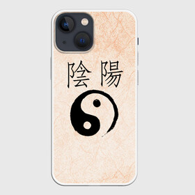 Чехол для iPhone 13 mini с принтом Инь и Янь в Белгороде,  |  | баланс | иероглиф | инь и янь | китай | противоположности | спокойствие | философия | япония
