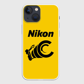 Чехол для iPhone 13 mini с принтом Никон в Белгороде,  |  | nikon | камера | никон | объектив | снимок | фото | фотоаппарат | фотограф | фотографер | фоточки