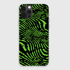 Чехол для iPhone 12 Pro Max с принтом Зебра в Белгороде, Силикон |  | green | green lines | green neon | green neon lines | green zebra | lines | zebra | в полоску | зебра | зеленая зебра | зелёные полосы | зелёный | зелёный неон | полоски | полосы