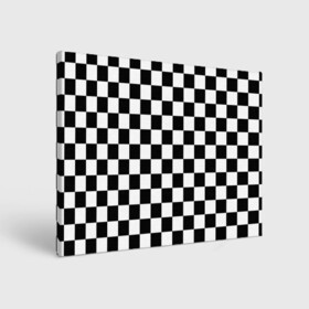 Холст прямоугольный с принтом Шахматка в Белгороде, 100% ПВХ |  | Тематика изображения на принте: абстракция | в клетку | игра | клетка | клеточка | тренд | черно белая | черно белая клетка | шахматка | шахматная клетка | шахматы