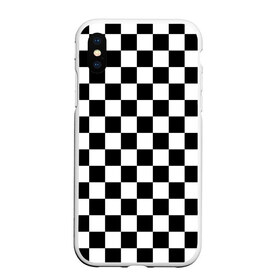 Чехол для iPhone XS Max матовый с принтом Шахматка в Белгороде, Силикон | Область печати: задняя сторона чехла, без боковых панелей | абстракция | в клетку | игра | клетка | клеточка | тренд | черно белая | черно белая клетка | шахматка | шахматная клетка | шахматы