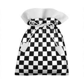 Подарочный 3D мешок с принтом Шахматка в Белгороде, 100% полиэстер | Размер: 29*39 см | абстракция | в клетку | игра | клетка | клеточка | тренд | черно белая | черно белая клетка | шахматка | шахматная клетка | шахматы