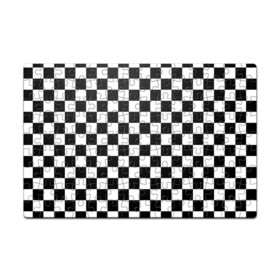 Пазл магнитный 126 элементов с принтом Шахматка в Белгороде, полимерный материал с магнитным слоем | 126 деталей, размер изделия —  180*270 мм | абстракция | в клетку | игра | клетка | клеточка | тренд | черно белая | черно белая клетка | шахматка | шахматная клетка | шахматы