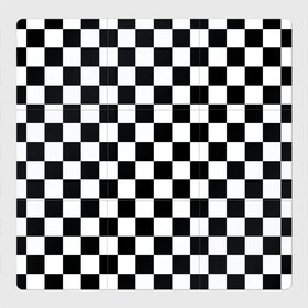Магнитный плакат 3Х3 с принтом Шахматка в Белгороде, Полимерный материал с магнитным слоем | 9 деталей размером 9*9 см | Тематика изображения на принте: абстракция | в клетку | игра | клетка | клеточка | тренд | черно белая | черно белая клетка | шахматка | шахматная клетка | шахматы