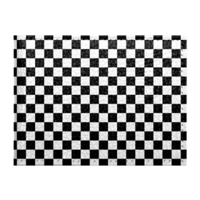 Обложка для студенческого билета с принтом Шахматка в Белгороде, натуральная кожа | Размер: 11*8 см; Печать на всей внешней стороне | абстракция | в клетку | игра | клетка | клеточка | тренд | черно белая | черно белая клетка | шахматка | шахматная клетка | шахматы
