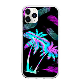 Чехол для iPhone 11 Pro Max матовый с принтом Неоновое лето в Белгороде, Силикон |  | Тематика изображения на принте: брызги | вселенная | детская | для девочки | космос | красота | лето | мальчик | неон | пальма | пальмы | перо | перышко | пляж | потерялся | радуга | яркая