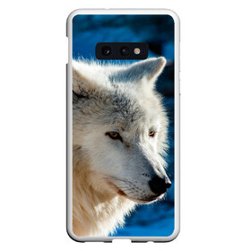 Чехол для Samsung S10E с принтом Северный волк в Белгороде, Силикон | Область печати: задняя сторона чехла, без боковых панелей | Тематика изображения на принте: wolf | wolfs | волк | волки | волчара | животные | звери | лес | природа