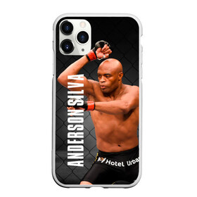 Чехол для iPhone 11 Pro матовый с принтом Anderson Silva в Белгороде, Силикон |  | ahmat | anderson | mma | silva | ufc | андерсон | ахмат | бои без правил | микс файт | мма | силва | сильва