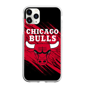 Чехол для iPhone 11 Pro Max матовый с принтом Чикаго Буллз в Белгороде, Силикон |  | bulls | chicago | chicago bulls | nba | баскетбол | буллз | нба | чикаго | чикаго буллз