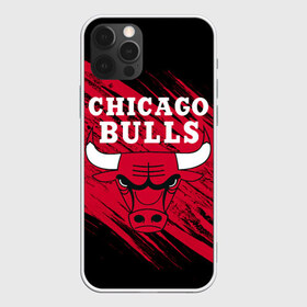 Чехол для iPhone 12 Pro Max с принтом Чикаго Буллз в Белгороде, Силикон |  | bulls | chicago | chicago bulls | nba | баскетбол | буллз | нба | чикаго | чикаго буллз