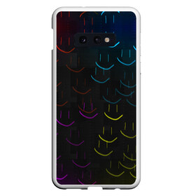 Чехол для Samsung S10E с принтом Rainbow smile в Белгороде, Силикон | Область печати: задняя сторона чехла, без боковых панелей | необычное | прикольное | радуга | смайл