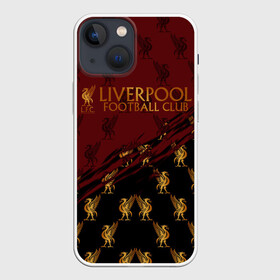 Чехол для iPhone 13 mini с принтом LIVERPOOL. в Белгороде,  |  | lfc | liverpool | sport | ynwa | ливерпуль | лфк | спорт