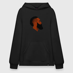 Худи SuperOversize хлопок с принтом James Harden в Белгороде, 70% хлопок, 30% полиэстер, мягкий начес внутри | карман-кенгуру, эластичная резинка на манжетах и по нижней кромке, двухслойный капюшон
 | basketball | game | harden | houston | james | nba | rockets | sport | баскетбол | борода | джеймс | нба | рокетс | спорт | тренер | харден | хьюстон | чемпион