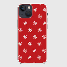 Чехол для iPhone 13 mini с принтом Снежинки в Белгороде,  |  | 2020 | family look | merry christmas | new year | год крысы | зима | новый год | праздник | рождество | фэмили лук