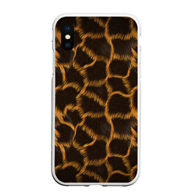 Чехол для iPhone XS Max матовый с принтом Леопард в Белгороде, Силикон | Область печати: задняя сторона чехла, без боковых панелей | леопард | леопардовые пятна | пятна леопарда