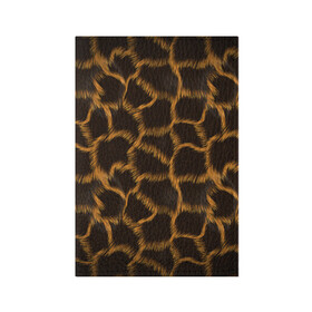 Обложка для паспорта матовая кожа с принтом Леопард в Белгороде, натуральная матовая кожа | размер 19,3 х 13,7 см; прозрачные пластиковые крепления | Тематика изображения на принте: леопард | леопардовые пятна | пятна леопарда