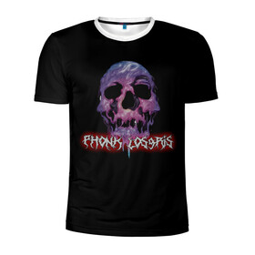 Мужская футболка 3D спортивная с принтом Phonk в Белгороде, 100% полиэстер с улучшенными характеристиками | приталенный силуэт, круглая горловина, широкие плечи, сужается к линии бедра | phonk memphis phonk | phonk rap | trap | рэп | трэп | фонк | фонк рэп | хип хоп