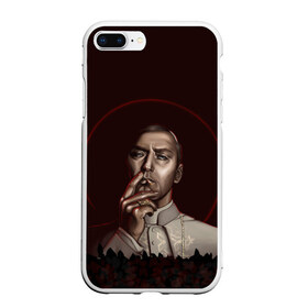 Чехол для iPhone 7Plus/8 Plus матовый с принтом Молодой Папа The Young Pope в Белгороде, Силикон | Область печати: задняя сторона чехла, без боковых панелей | Тематика изображения на принте: jude law | new pope | ватикан | джуд лоу | кардинал | молодой папа | сериал | сериалы